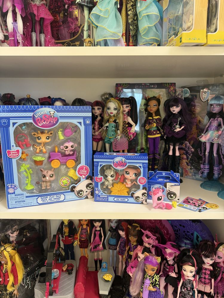 Куклы Монстер хай Monster high Lps лпс Дракулаура Клодин Лагуна Клодия