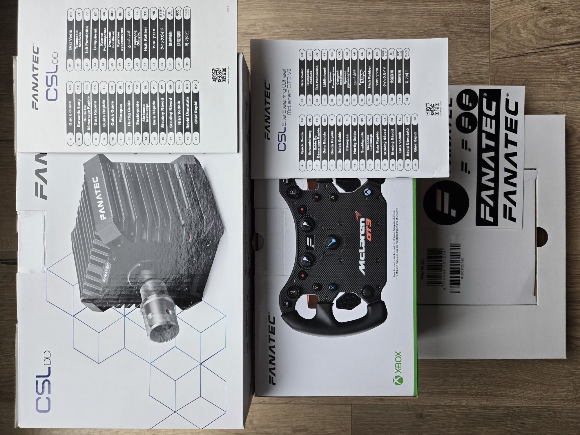 Fanatec DD 8nm Mclaren v2