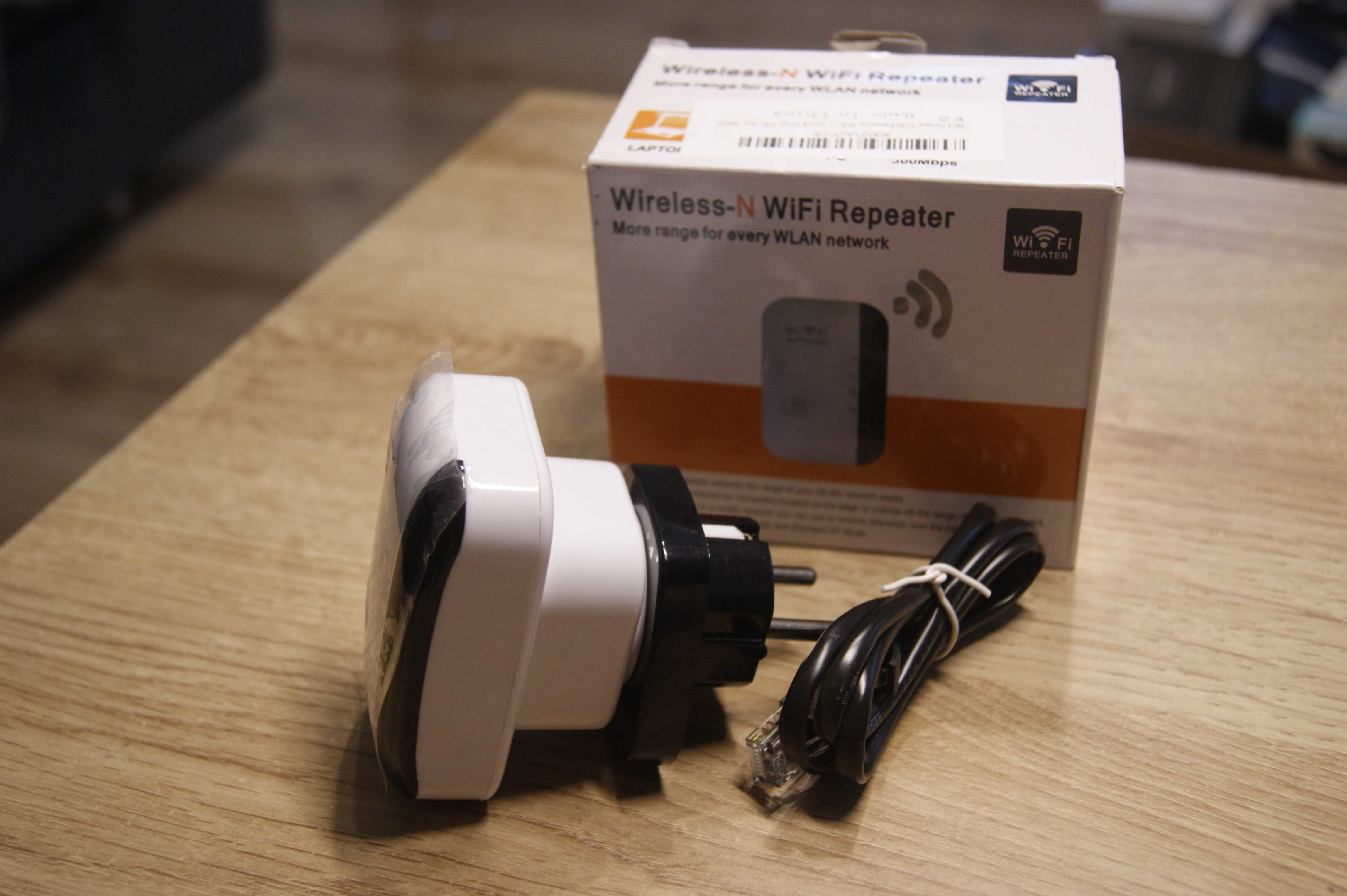 Wzmacniacz sygnału WiFi, obejmuje do 3000 stóp z portem Ethernet, Nowy