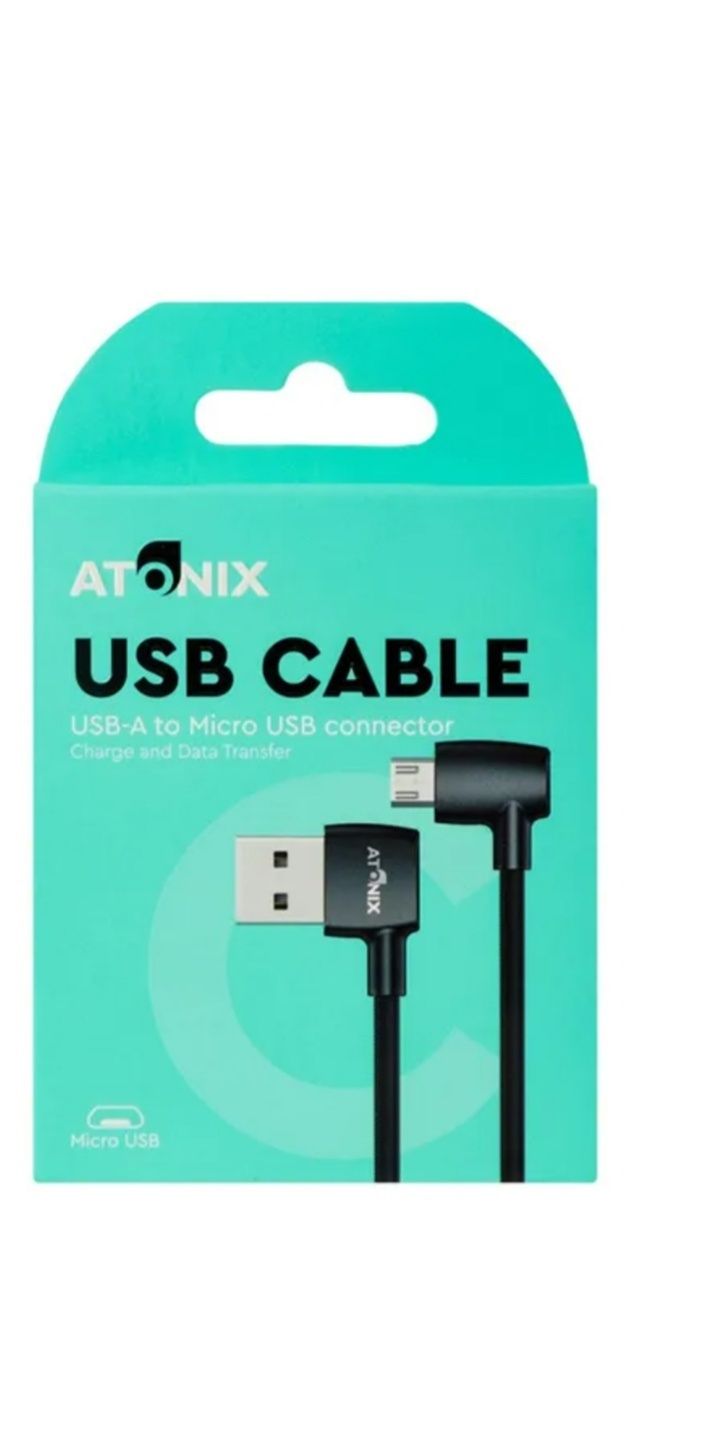 Кабель Micro USB Charging Cable ATONIX L1 Gaming Black