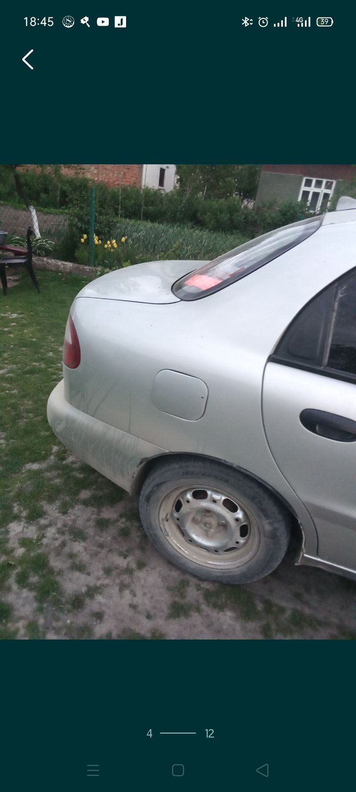 Авто Daewoo lanos 1.5 бензин 2005 року