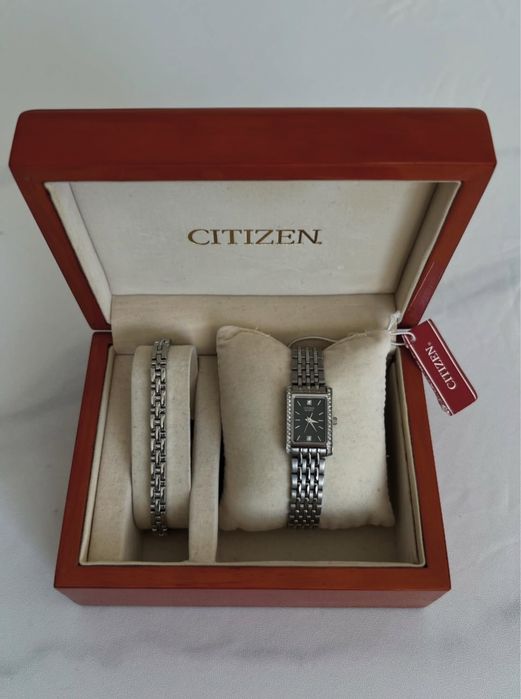 вінтажний годинник з браслетом citizen