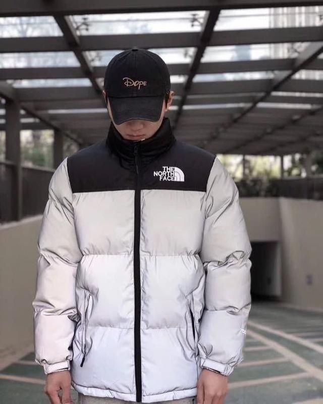 стильний пуховик на зиму унісекс The North Face тёплый пуховик