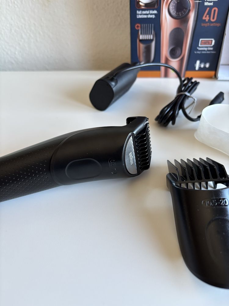 Máquina de Barbear King C Beard Trimmer Pro+ Pentes