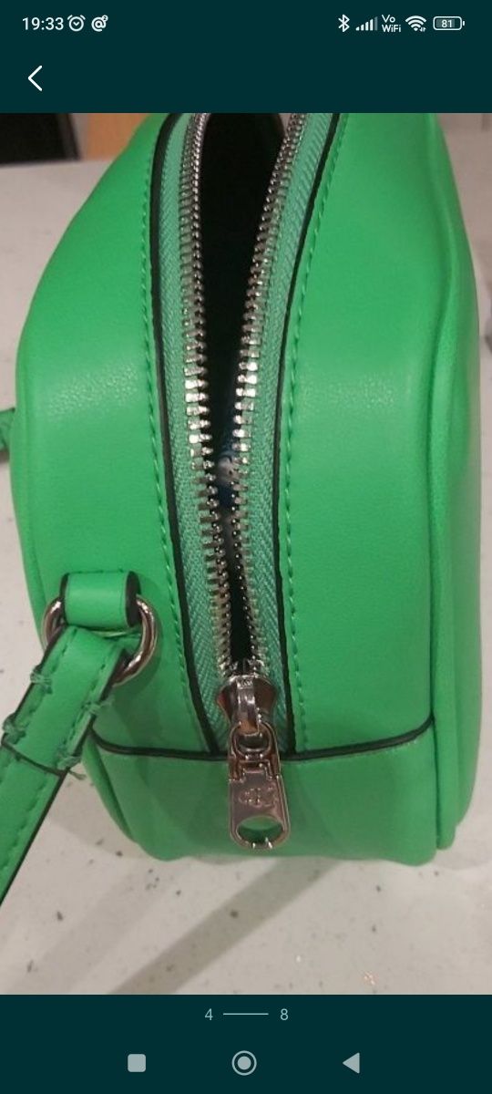 Hit Calvin Klein torebka camera Oryginalna crossbody torebka zielona s