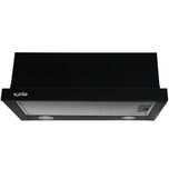 Витяжка телескопічна Ventolux GARDA 60 BK (900) LED