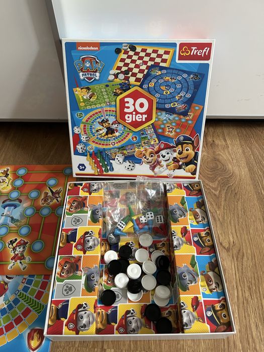 Trefl Psi Patrol 30 gier planszowych