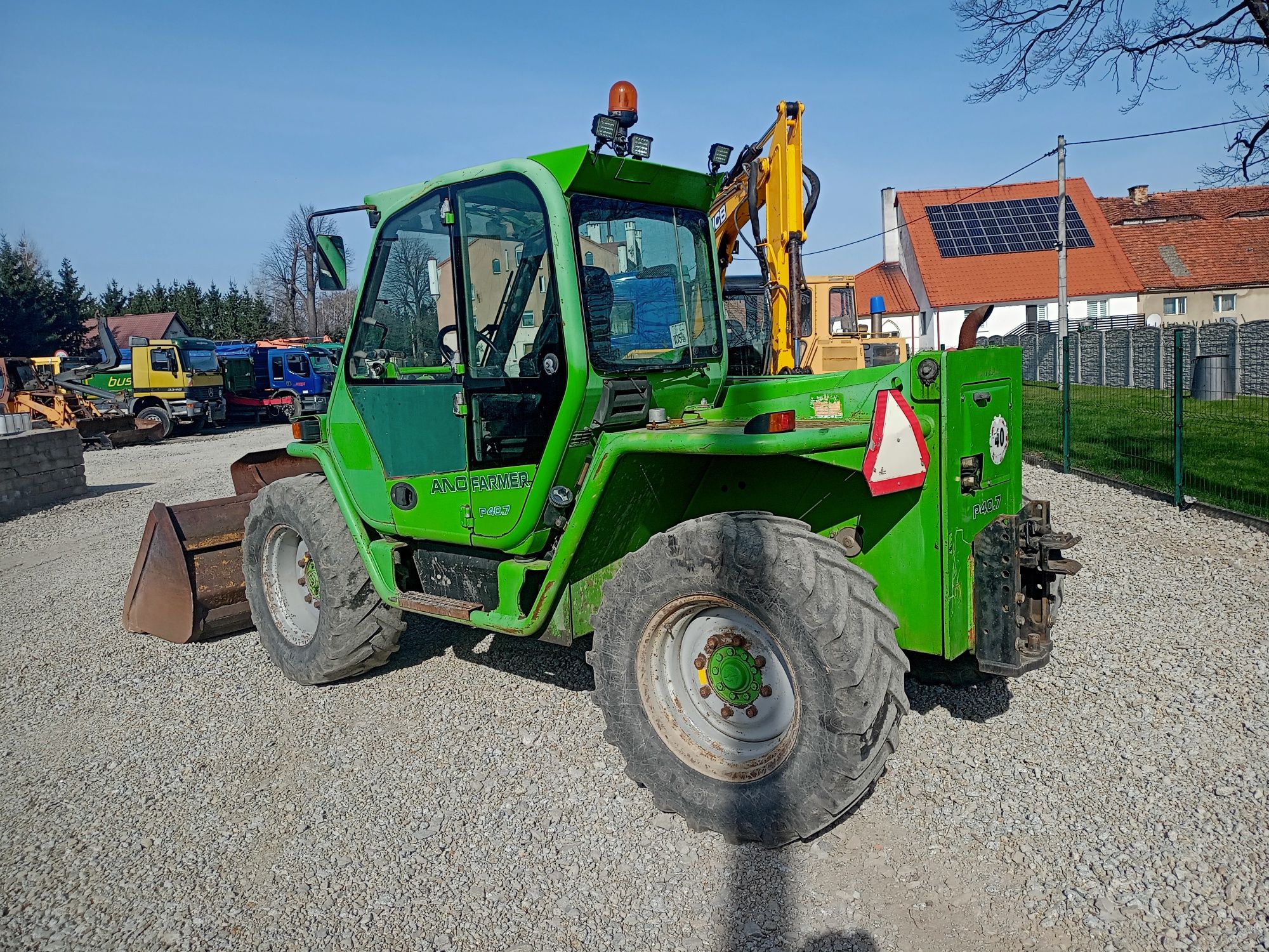 Ładowarka teleskopowa JCB 535-95 9m udźwig 3.5t merlo 40.7