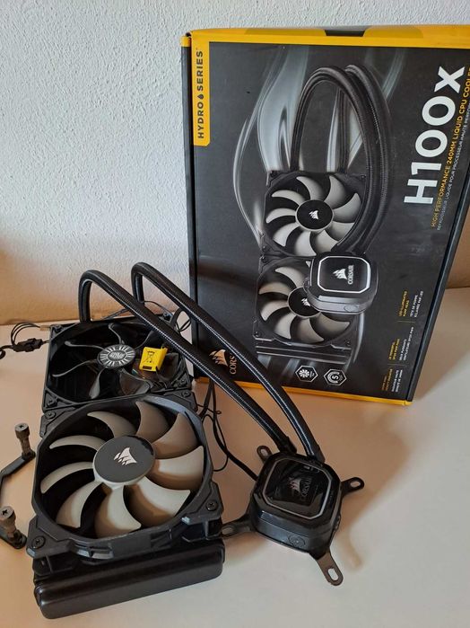 AIO Watercooling Corsair H100X compatível com Intel