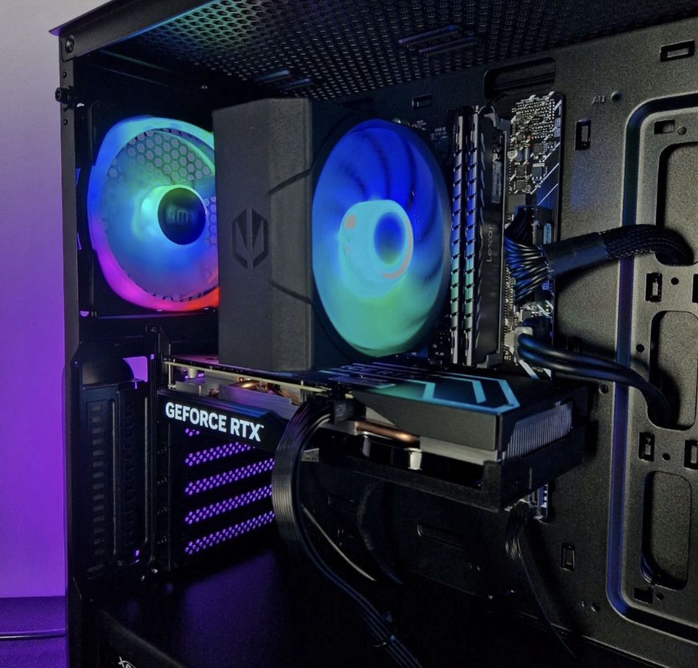 Komputer RTX 5060 / R5 5600 / 32GB RAM / 1TB m.2 do gier GAMINGOWY