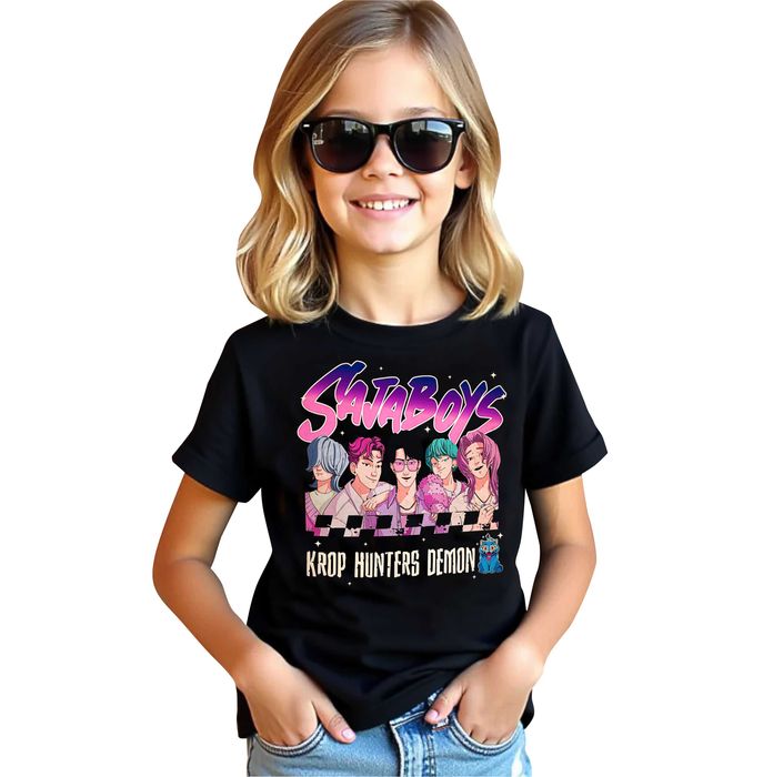 KOSZULKA Z NADRUKIEM Kpop Demon Hunters anime Huntrix KPOP2
