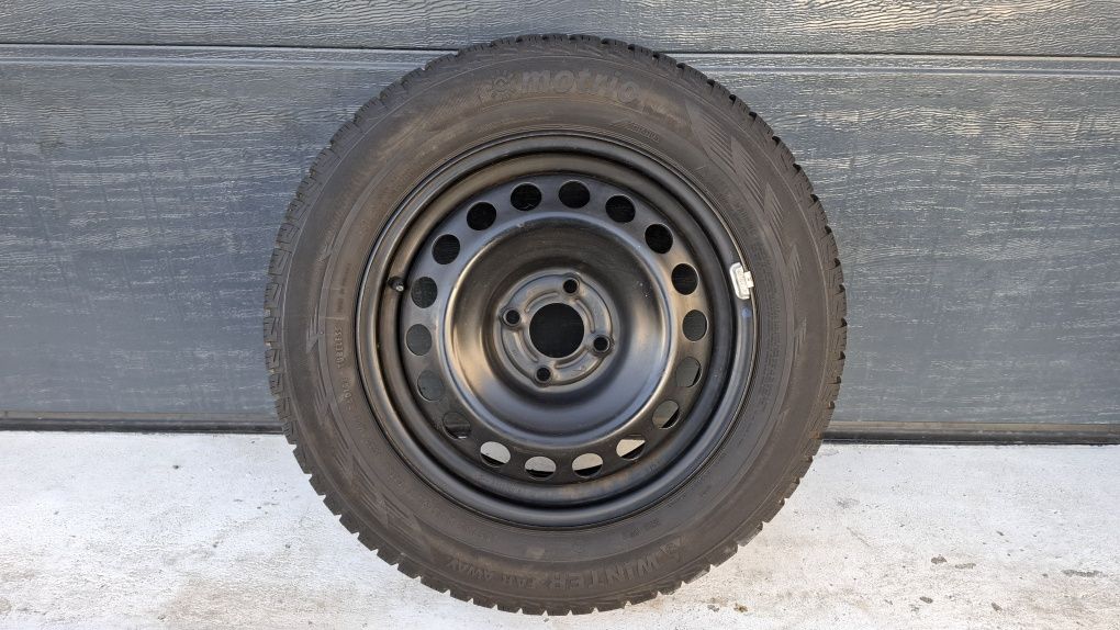 1x koło zimowe 185/65 R15 4x100 Renault Nissan Dacia zapasówka