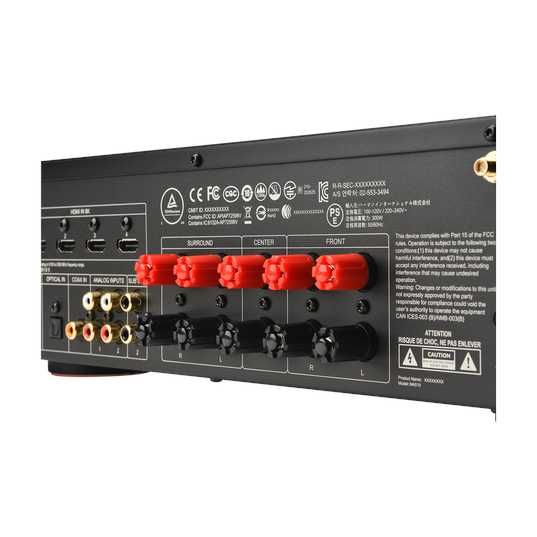 JBL MA510 Biały Amplituner kina domowego 5.1 Szkło Wifi Airplay SKLEP