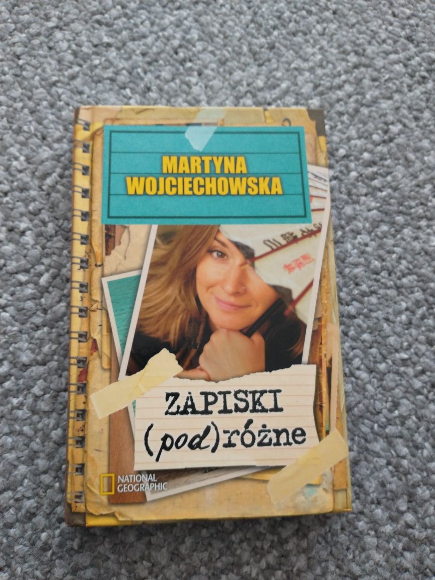 Książka " Zapiski (pod)różne" Martyna Wojciechowska 2011