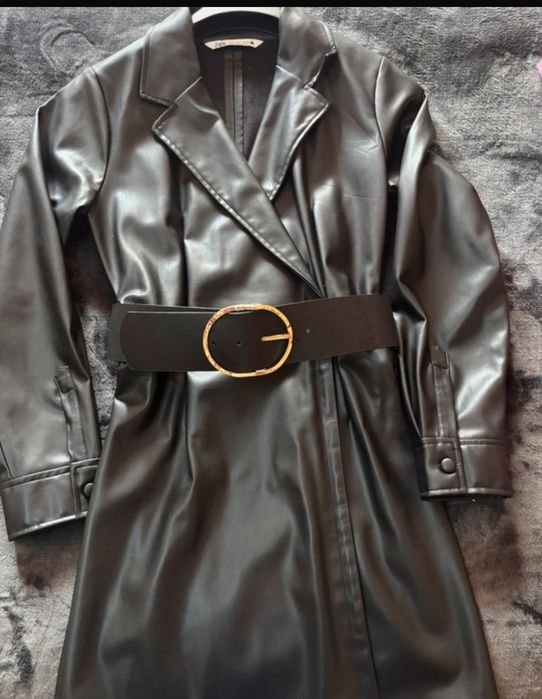 Vestido Bläser Tipo Pele