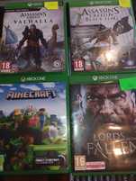 Gry Xbox one zestaw za 120