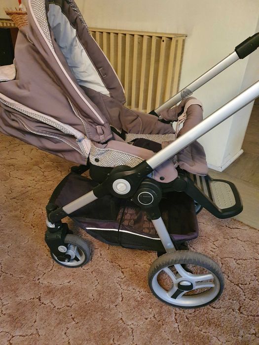 Wózek dziecięcy Teutonia - gondola, spacerówka, fotelik samochodowy