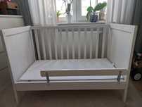 Łóżeczko Sundvik Ikea + dodatki