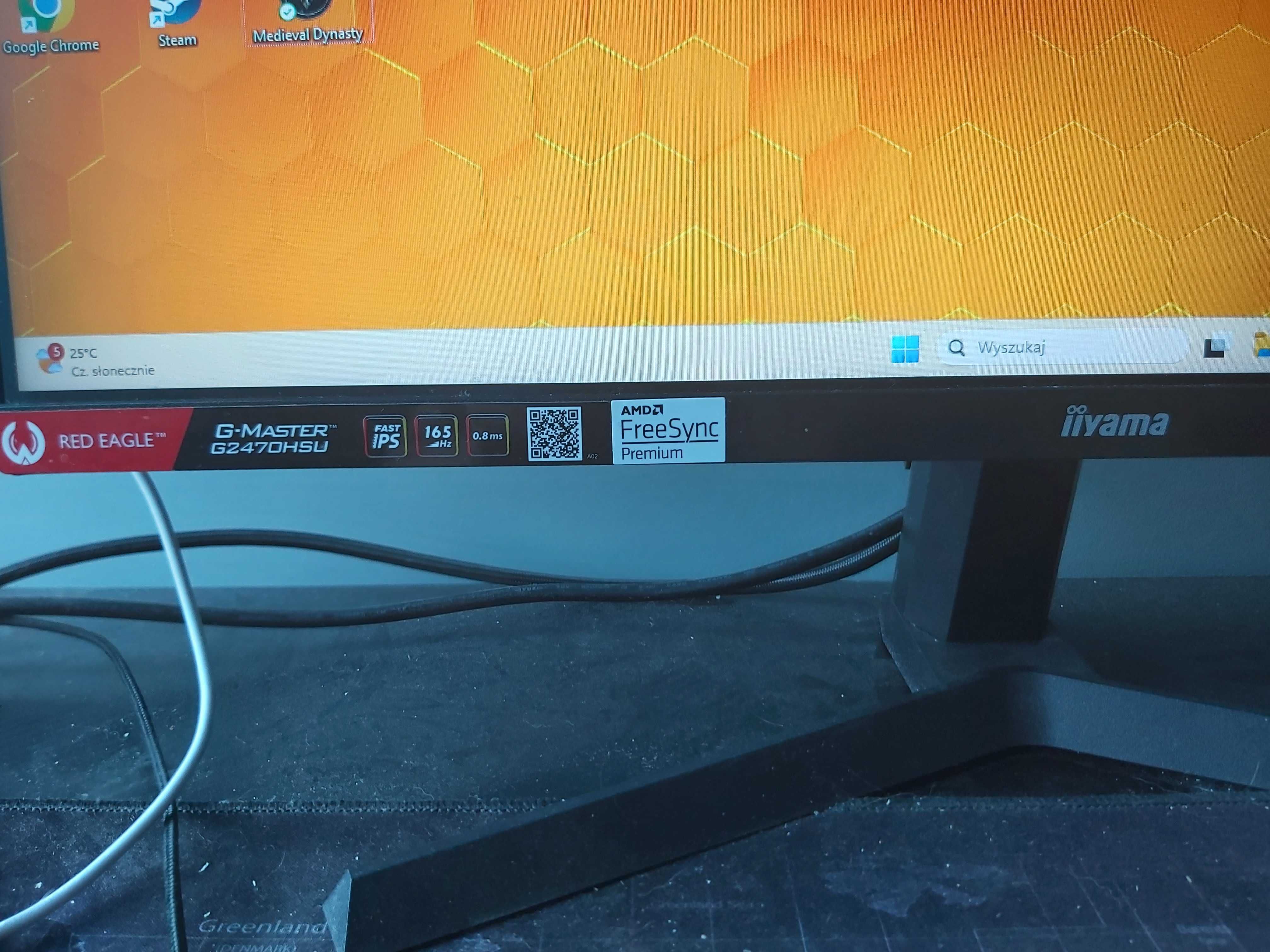 Komputer gamingowy Acer z monitorem