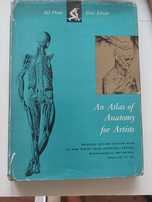 Livro an atlas of anatony for artists