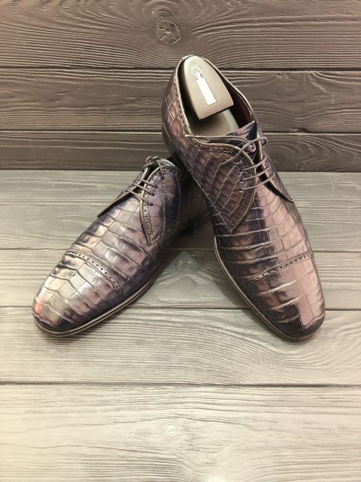Дербы Lidfort из кожи крокодилла zilli