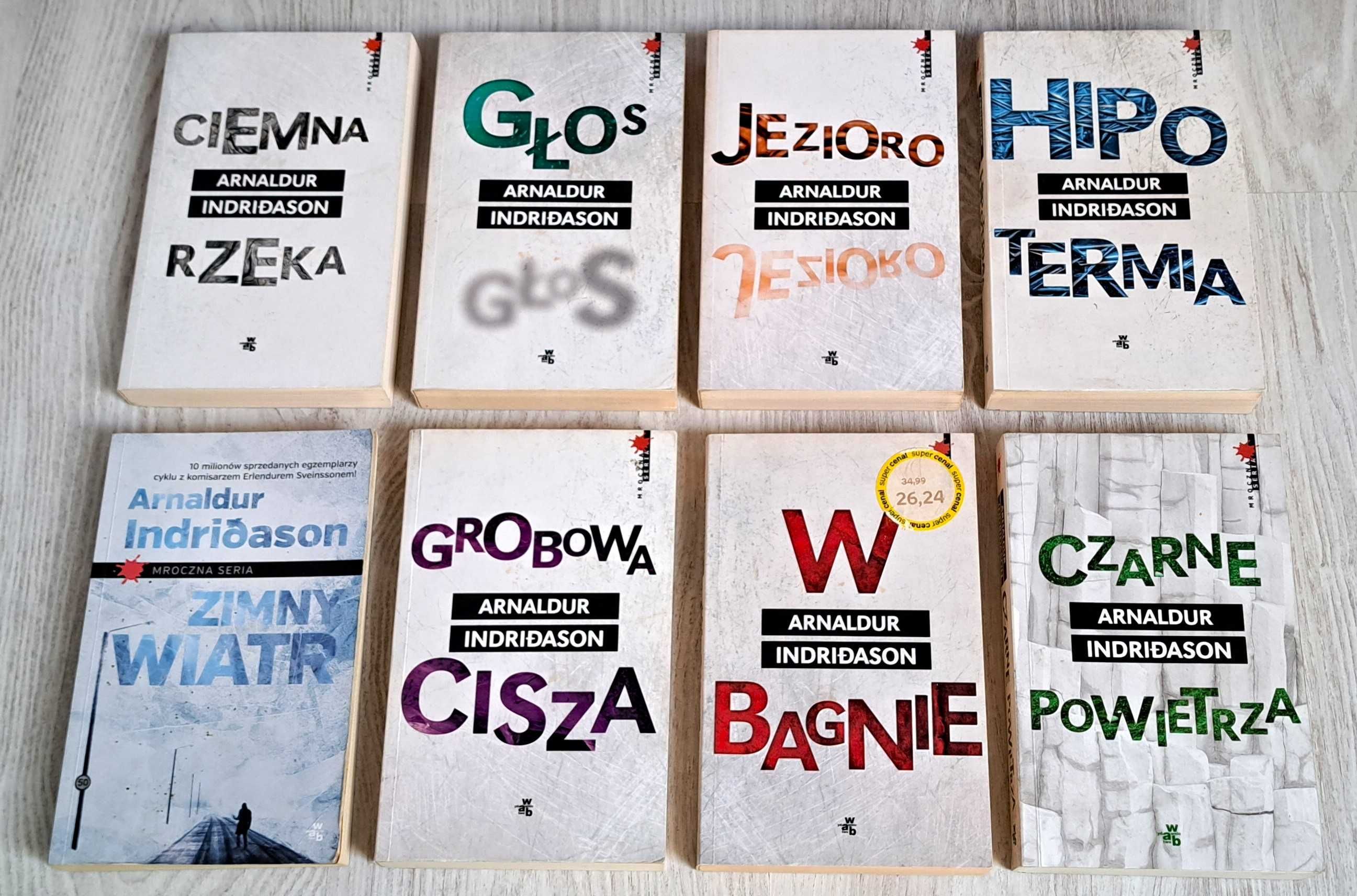 8 Indridason Zimny wiatr Hipotermia Czarne powietrza Ciemna rzeka Głos
