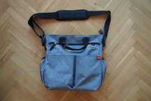 SKIP HOP Torba na wózek Duo Signature Heather Grey