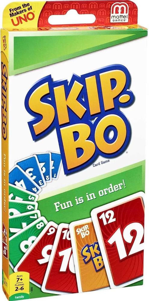 ХіТ! Скіп Бо (Skip-Bo) краще ніж UNO, УНО, Фаза 10, Монополія