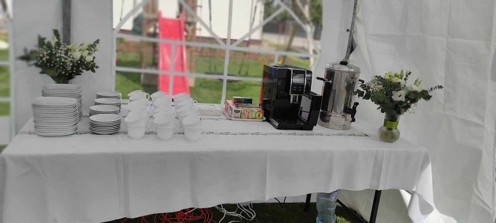 Namioty Wynajem wypożyczalnia namiotów imprezowych zastawy stołowej