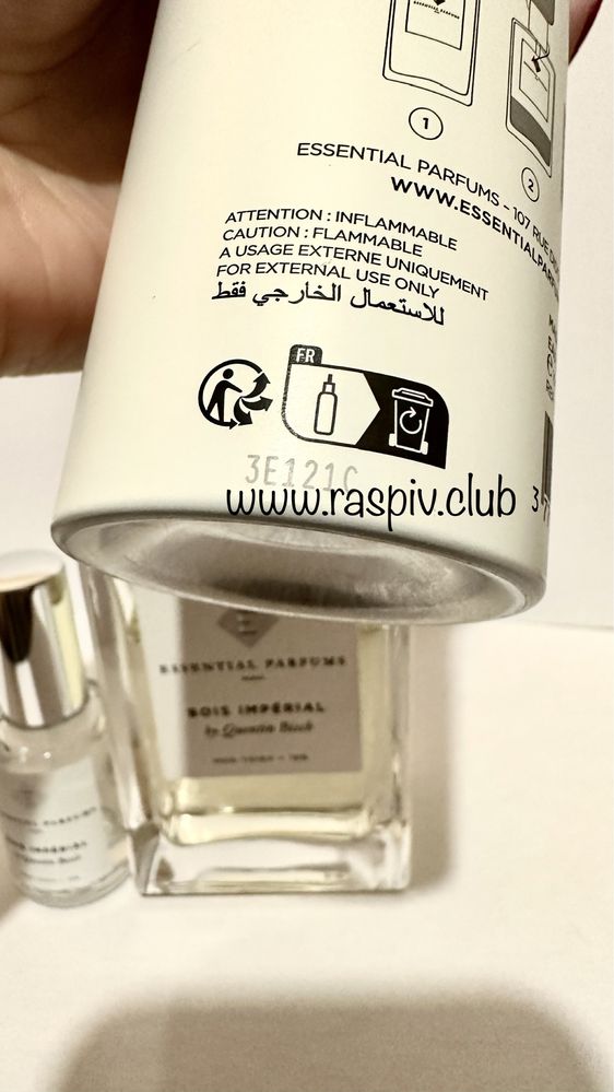 10мл. Хіт 2023! Нішевий унісекс парфум Essential Parfums Bois imperial
