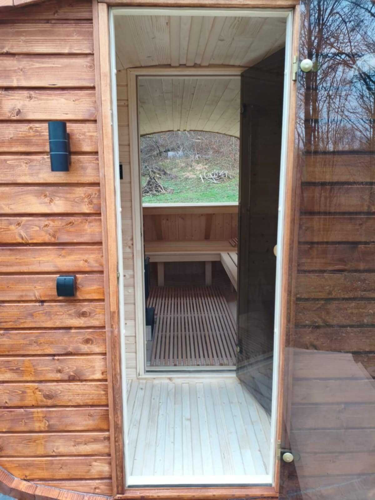 Sauna ogrodowa MODERN