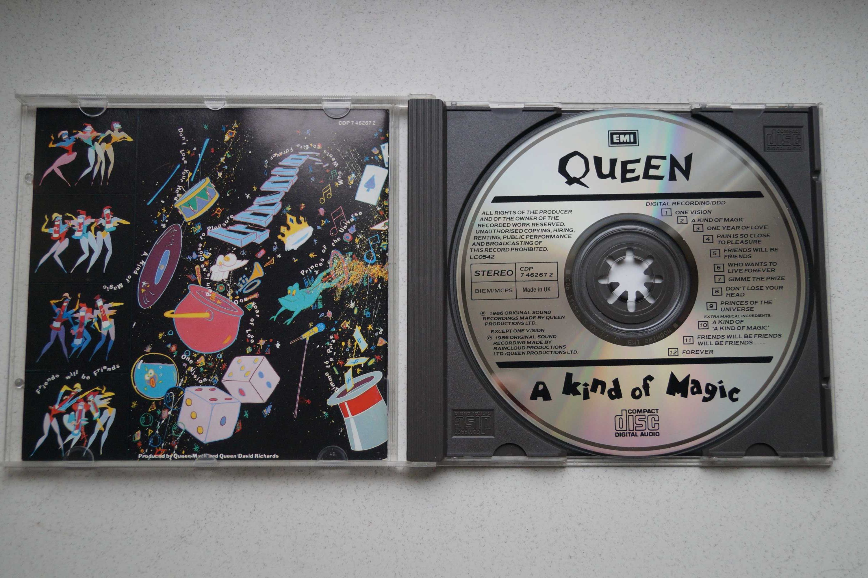 Фирменный диск Queen A Kind of Magic