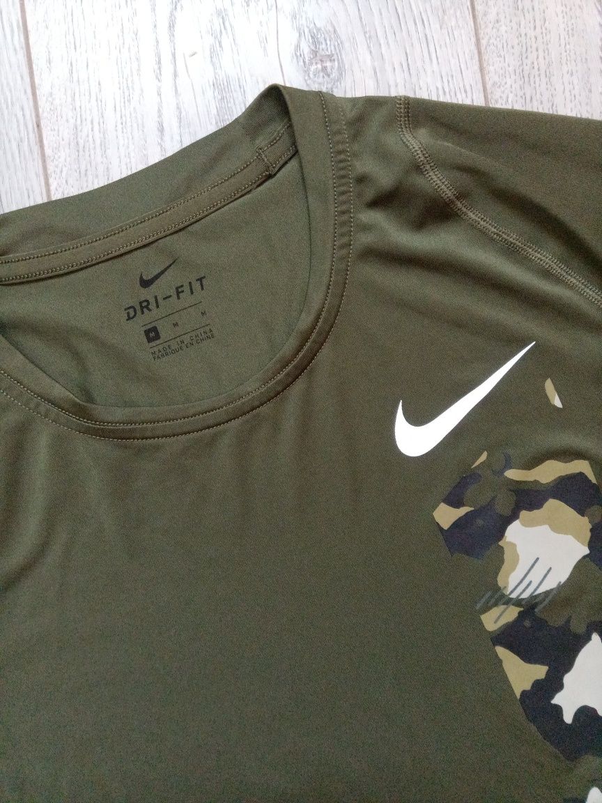 Nike Pro Dri-Fit футболка милитари камуфляж / М S
