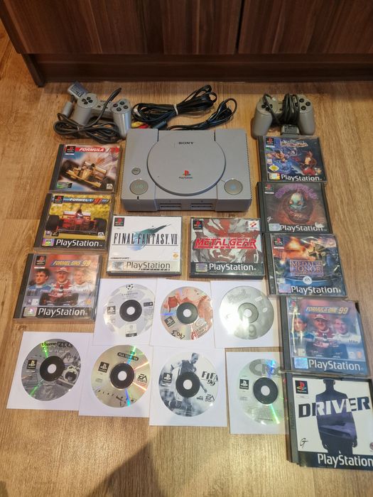 Zestaw konsola PSX ps1 wraz z padem i grami - METAL GEAR SOLID !!