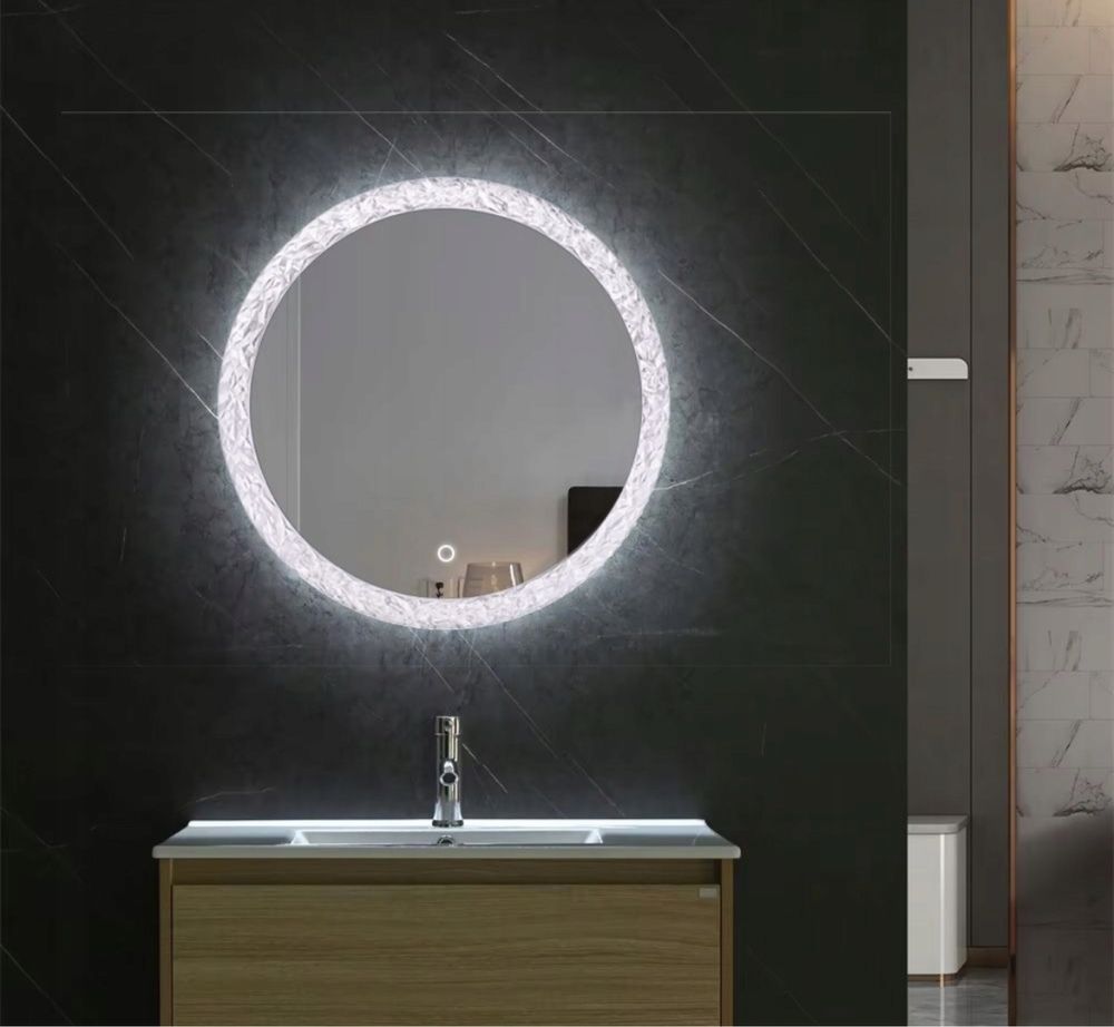 NOWE Lustro Led podświetlane sr. 60 cm