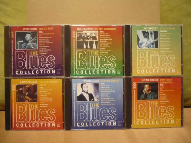 Duży zestaw płyt CD BLUES, BLUES i jeszcze BLUES.