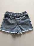Szorty jeans lato krótkie spodenki frędzle River Island mini 110