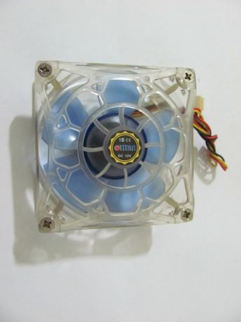 80мм вентилятор с решеткой Titan TFD-8035M12C толщина 35мм