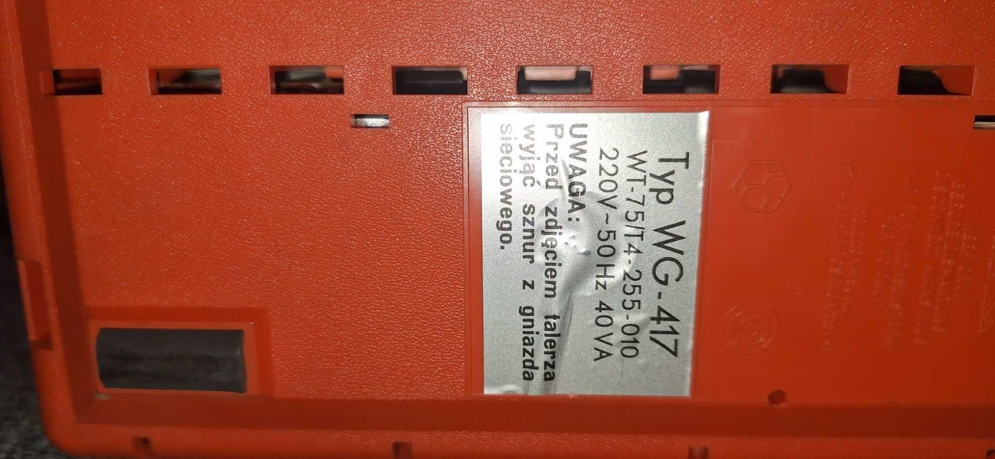 Unitra Fonica WG-417 z 1982r i Unitra G-603