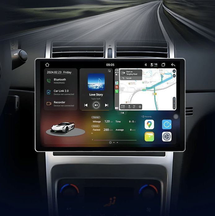 Radio Android 2-DIN do Peugeot 307 od 2002 - 2013, 8GB, 256GB