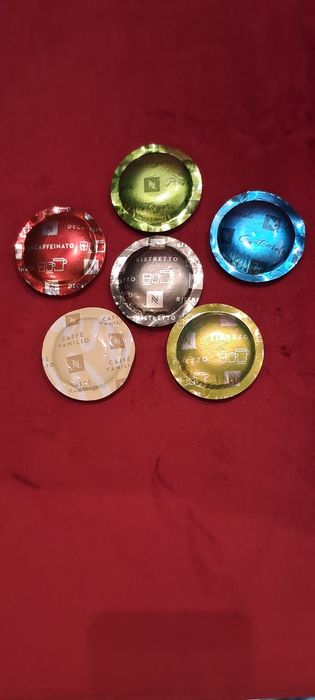 Kapsułki płaskie do kawy Nespresso