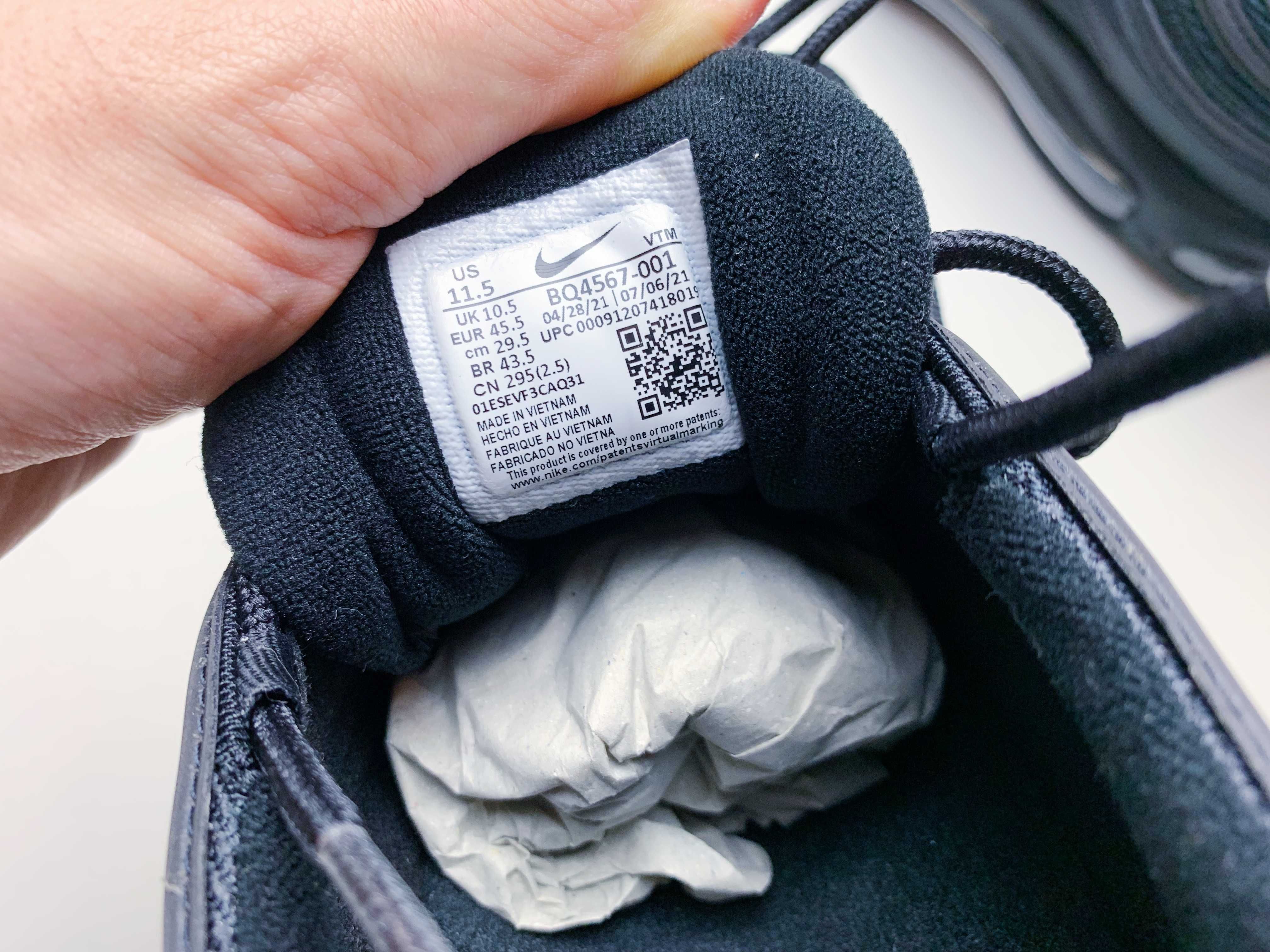 Nike Air Max 97 Triple Black 11.5 45.5 29,5cm tn plus white