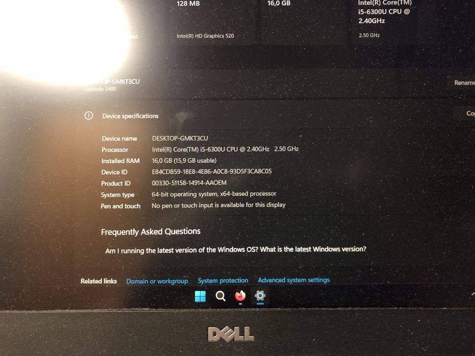 Dell Latitude 5480