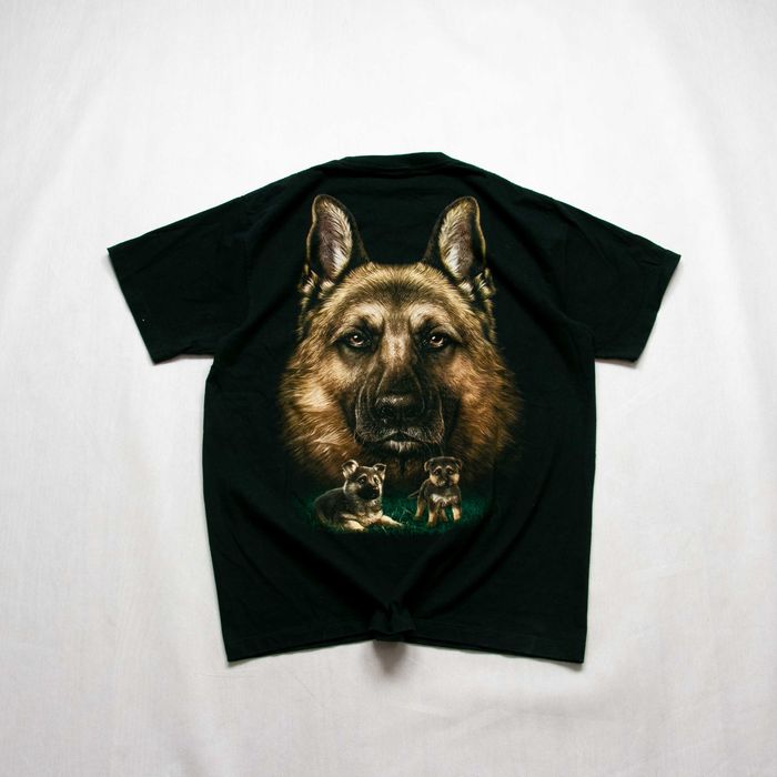 Rock Chang Owczarek Pies t-shirt doubleprint L