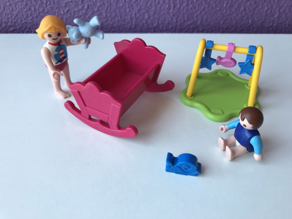 Плеймобиль playmobil  детская комната  с детками