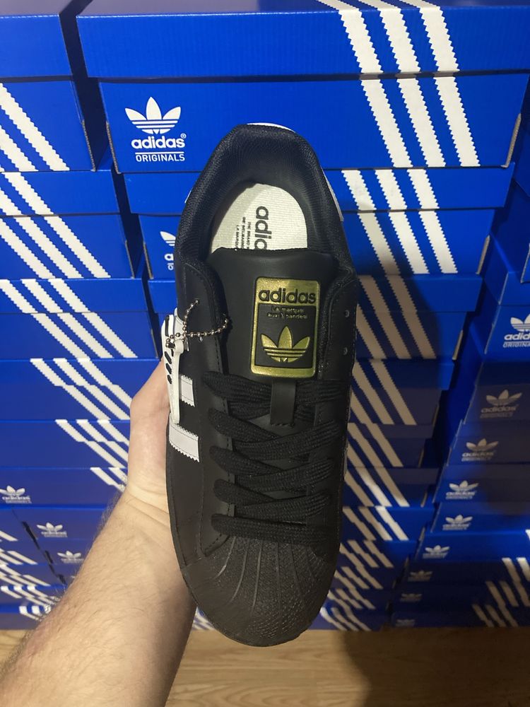 Найкраща ціна на Adidas SUPERSTAR Black! Є опт та дроп 36-44