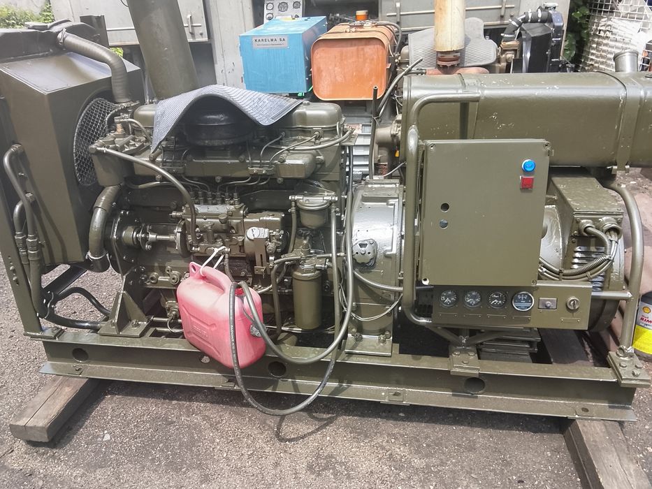 Agregat Prądotwórczy z AVR 44 45 kw do 50 60 kva 270 godz kilka sztuk