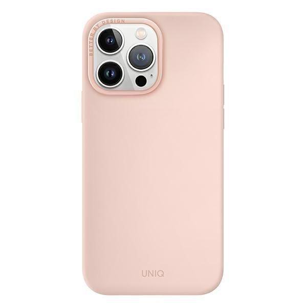 Etui Uniq Lino Na Iphone 14 Pro - Różowe Blush