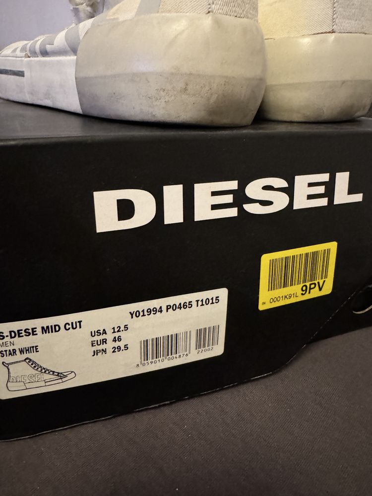 Sneakersy S-Dese Mid Cut trampki diesel 46 29,5cm