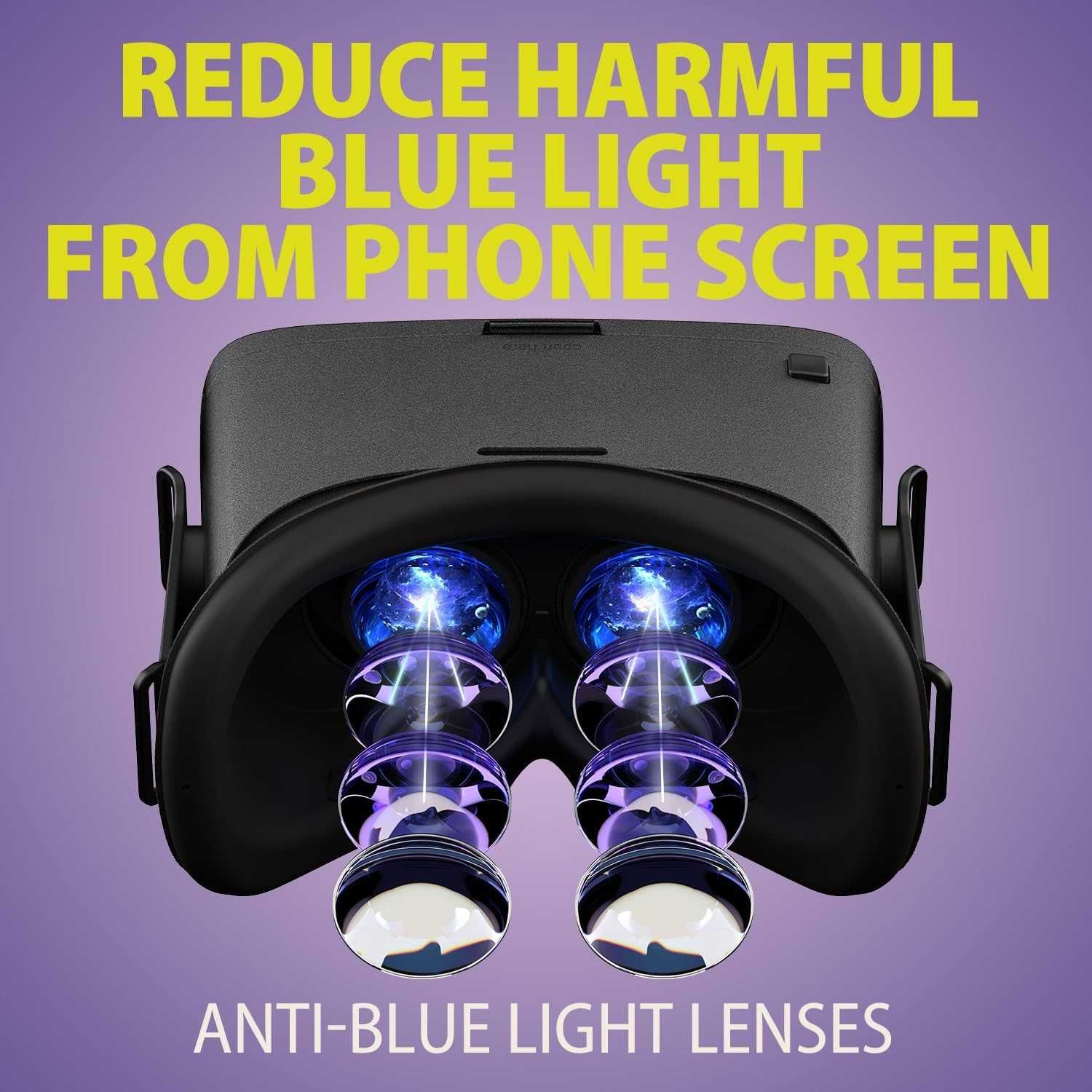 Okulary VR DESTEK V5 + pilot Android iOS 4,7- 6"